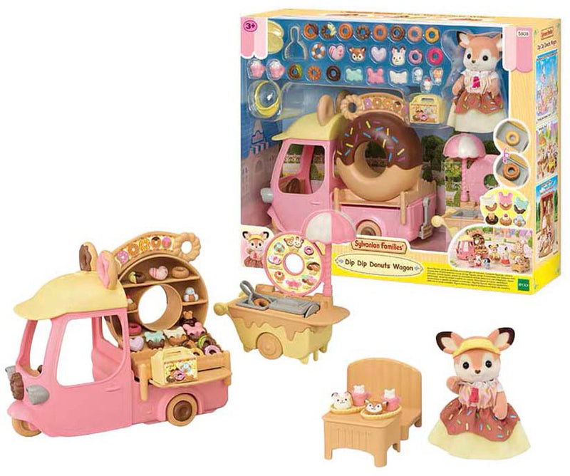 ギャラリービューアに画像をロードする, Sylvanian families 5808 dip dip donut wagen