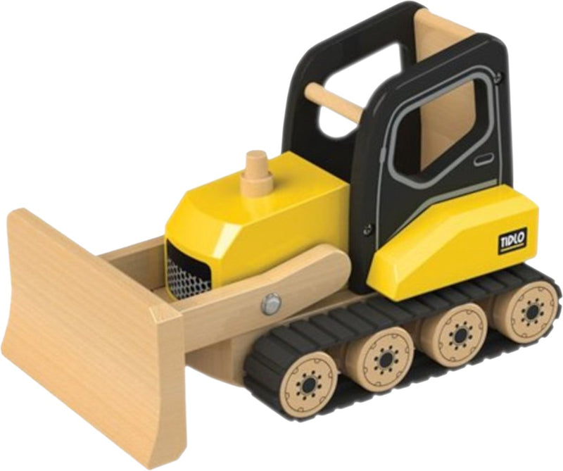 Afbeelding laden in galerijviewer, Tidlo houten bulldozer
