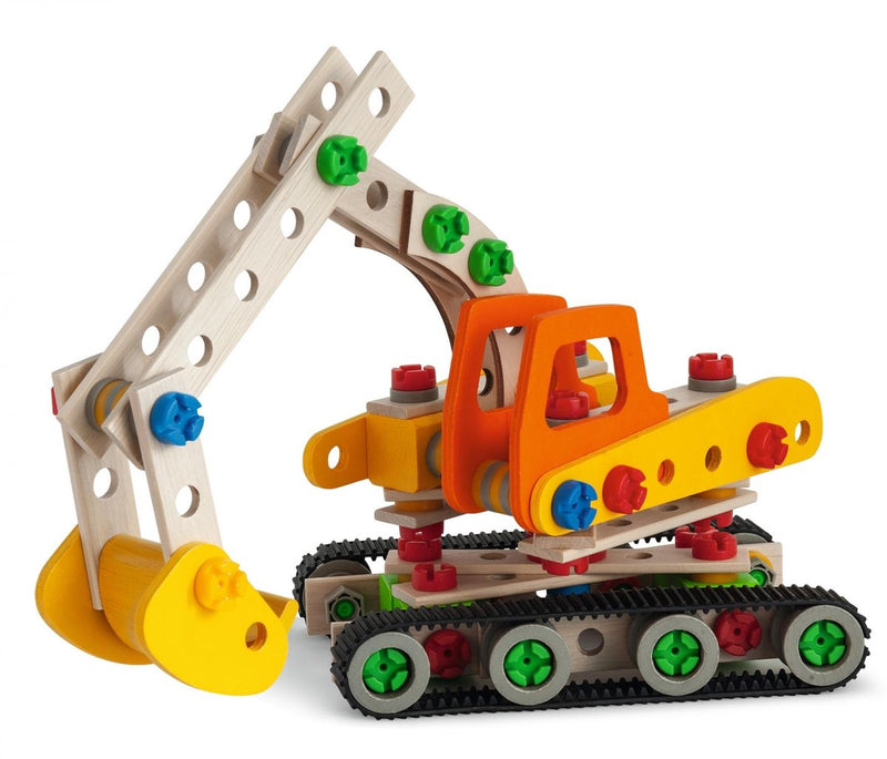 ギャラリービューアに画像をロードする, Eichhorn constructor rupsgraafmachine bouwspeelgoed 170-delig fsc hout.