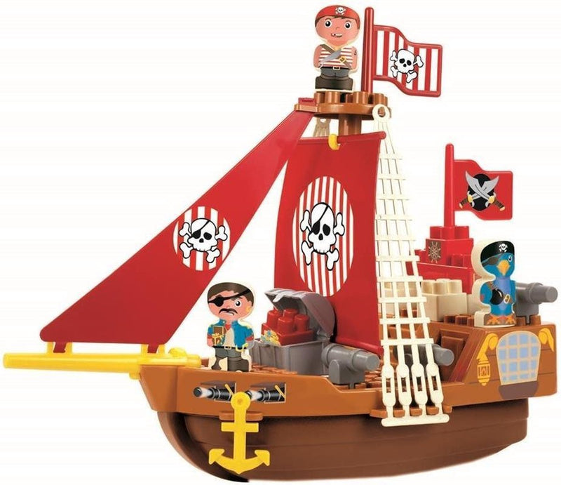Afbeelding laden in galerijviewer, Abrick ecoiffier piratenschip