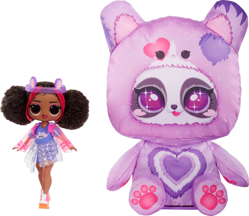 Cargue la imagen en el visor de la galería, L.o.l. surprise! tweens costume surprise hoops cutie paars modepop