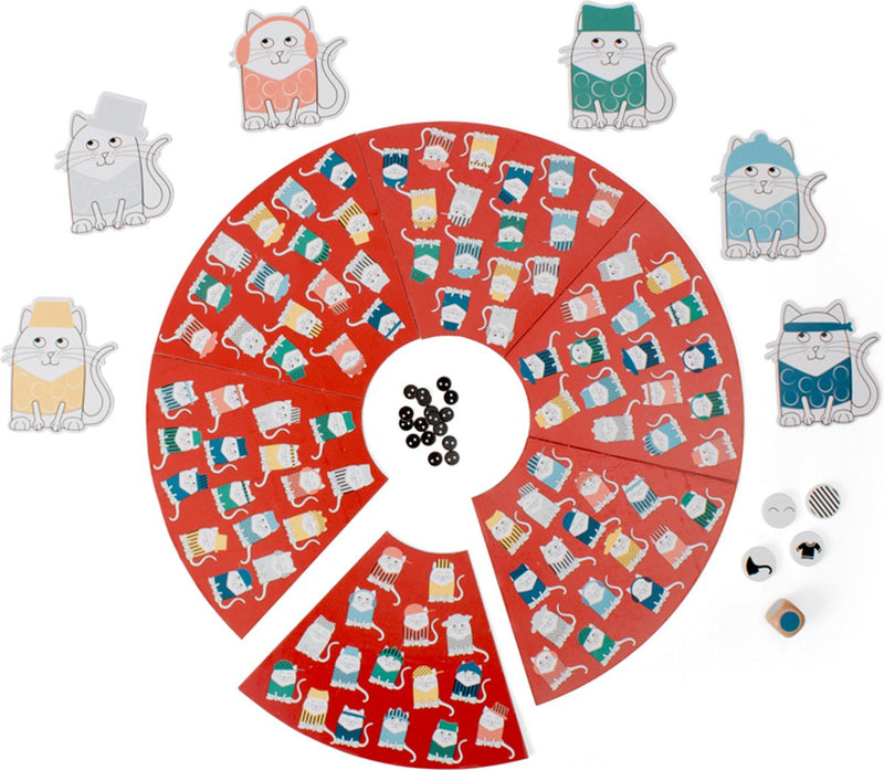 Afbeelding laden in galerijviewer, Bs toys poezen met hoeden - kinderspel
