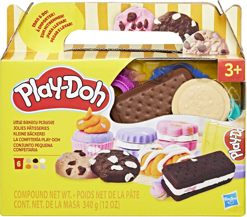 Afbeelding laden in galerijviewer, Play-doh kleine bakkerij - 6 kleipotjes