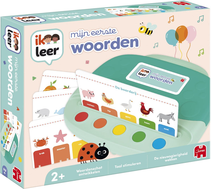 Afbeelding laden in galerijviewer, Ik leer jumbo - - mijn eerste woorden - educatief speelgoed vanaf 2 jaar
