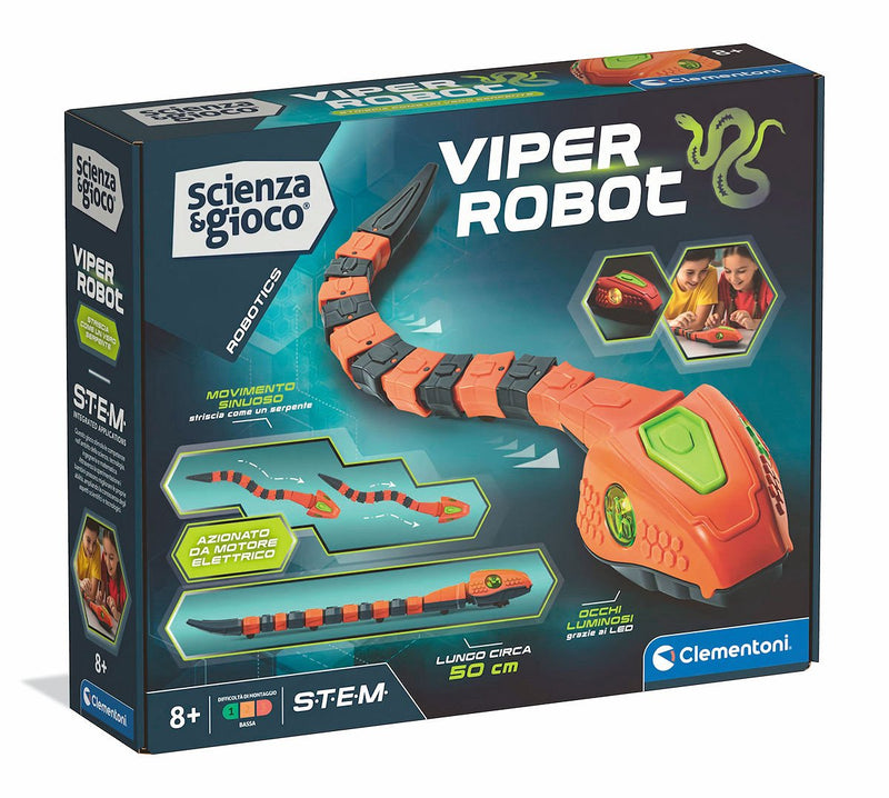 Afbeelding laden in galerijviewer, Clementoni wetenschap spel robotslang