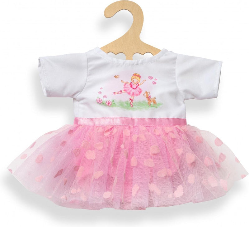 Afbeelding laden in galerijviewer, Heless poppenjurk ballerina, 28-35 cm