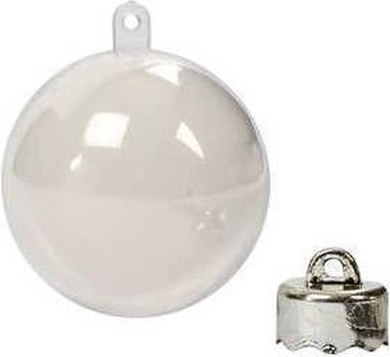 Afbeelding laden in galerijviewer, Creativ company deco ballen transparant 5cm, 10st.