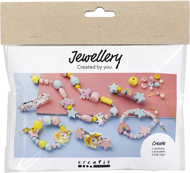 Afbeelding laden in galerijviewer, Creativ company mini hobbyset sieraden halsketting armbanden oorbellen