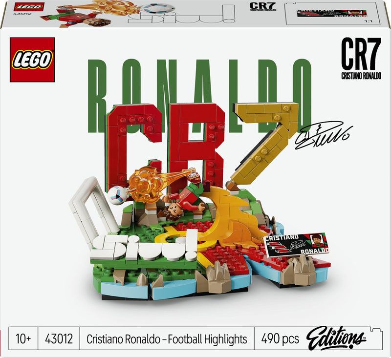 Cargue la imagen en el visor de la galería, Lego editions 43012 cristiano ronaldo voetbalhoogtepunten
