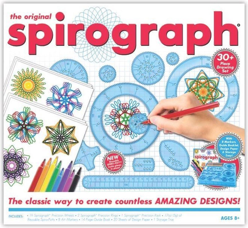 Afbeelding laden in galerijviewer, Spirograph speelset met markers