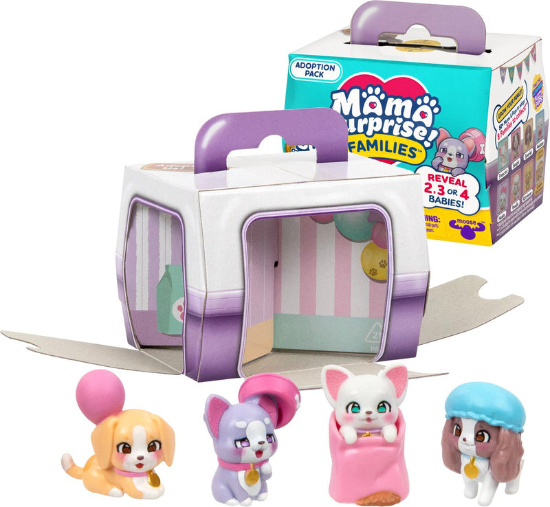 Chargez l'image dans la visionneuse de la galerie, Little live pets mama suprise families puppy adoptieset