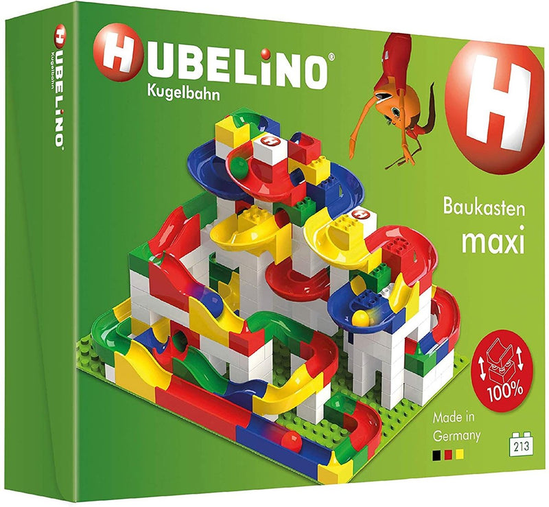 Afbeelding laden in galerijviewer, Hubelino knikkerbaan maxi bouwset - 213dlg.