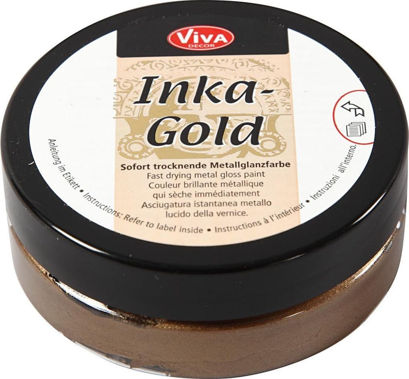 ギャラリービューアに画像をロードする, Viva inka-gold, 50 ml, brown gold