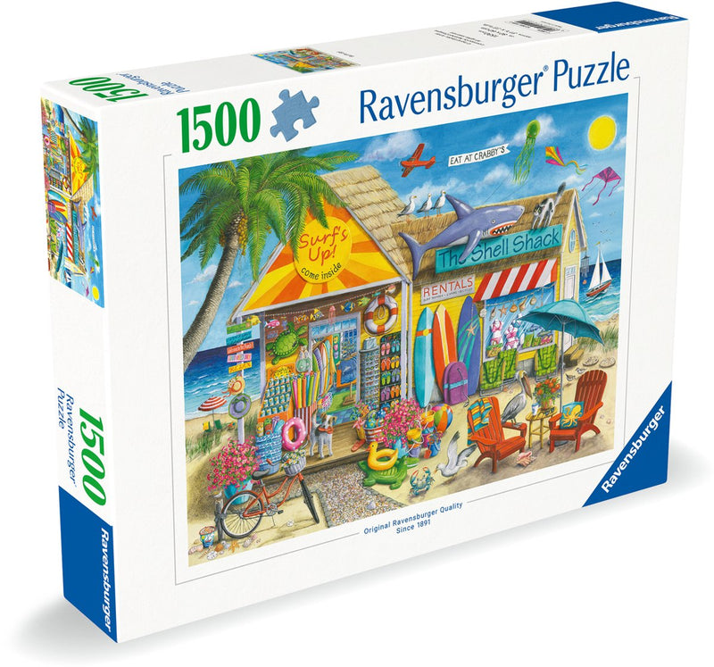 Afbeelding laden in galerijviewer, Ravensburger legpuzzel surf's up - 1500st.
