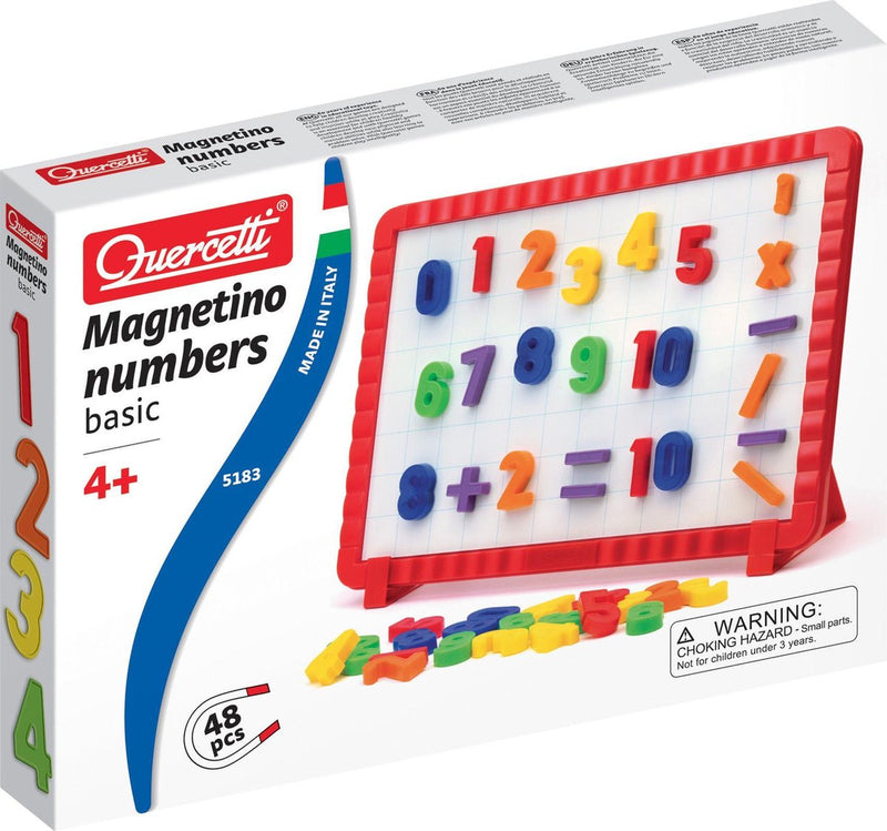 Afbeelding laden in galerijviewer, Quercetti magnetic set 48 numbers