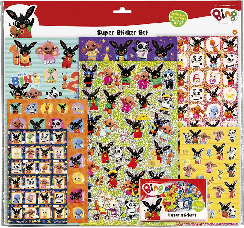Afbeelding laden in galerijviewer, Totum super stickerset - bing