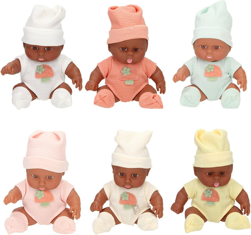 Chargez l'image dans la visionneuse de la galerie, Lobbes speelgoed bv babypopje met wafelpakje en muts