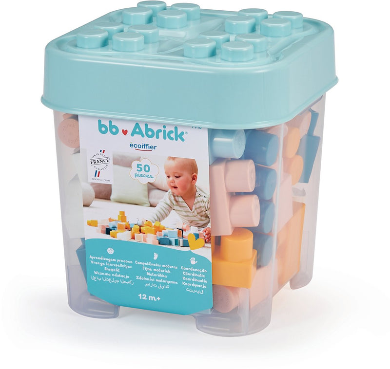 Afbeelding laden in galerijviewer, Abrick ecoiffier bb mijn eerste bouwblokken - 50dlg.