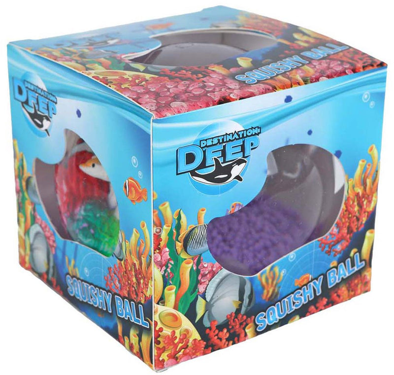 Afbeelding laden in galerijviewer, Van manen veenendaal bv destination deep oceaan bal met zeedieren, 9cm
