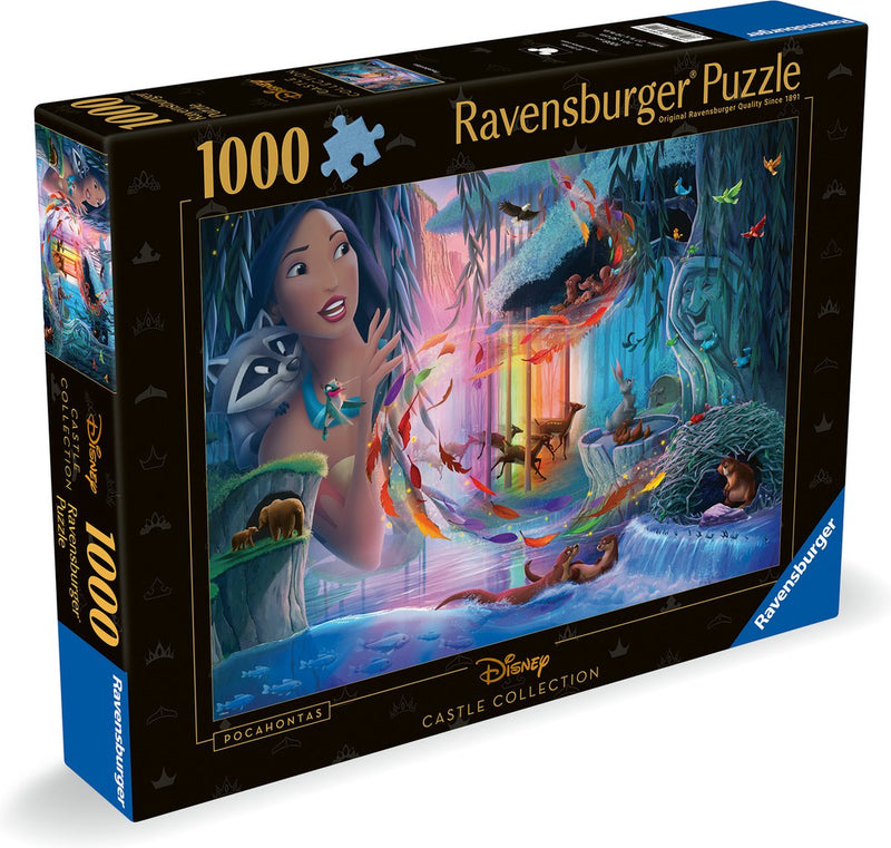 Chargez l'image dans la visionneuse de la galerie, Ravensburger legpuzzel disney castles pocahontas, 1000st.