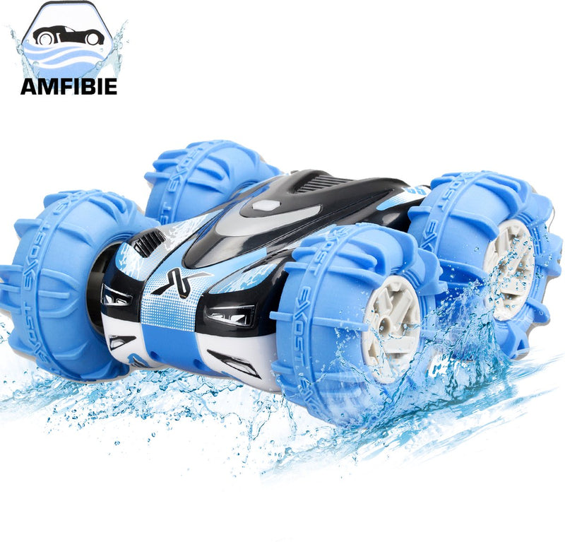 Afbeelding laden in galerijviewer, Exost rc aquacross amfibie stuntauto 1:18 - rc auto - bestuurbare auto - oplaadbare accu
