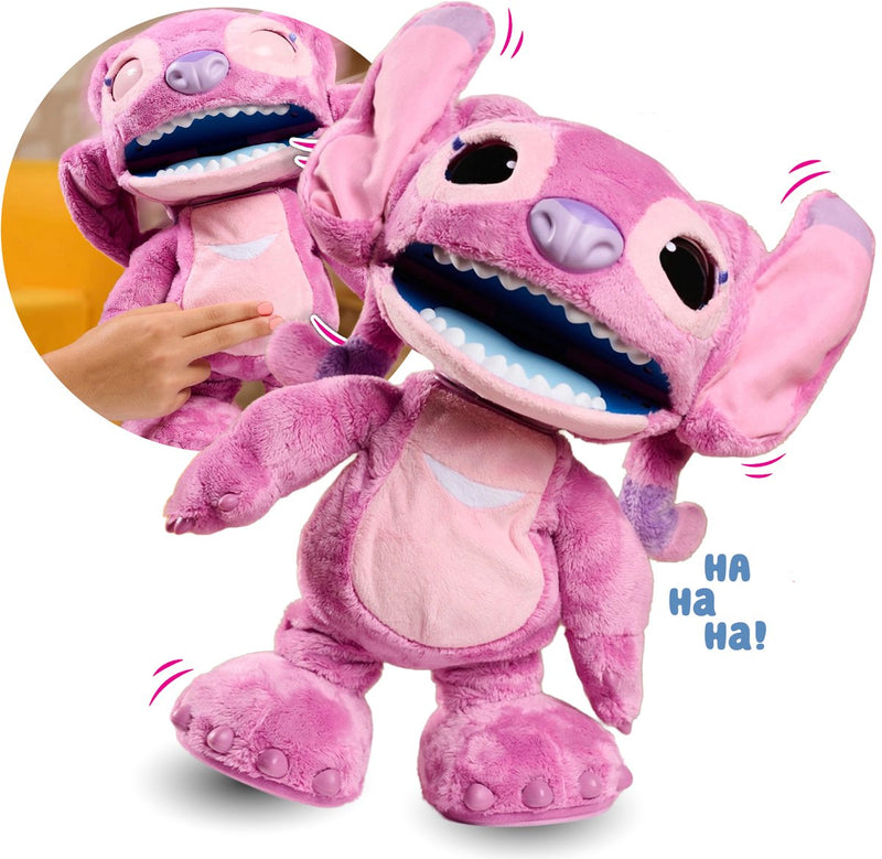 ギャラリービューアに画像をロードする, Just play disney stitch - ultimate angel - interactieve pluchen knuffel - brabbelt zijn angel taal, danst, zingt en beweegt