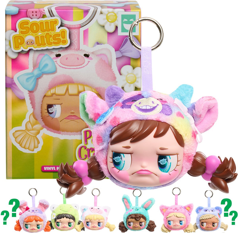 Laden Sie das Bild in Galerie -Viewer, Just play happy haul sour pouts vinyl pluche sleutelhanger