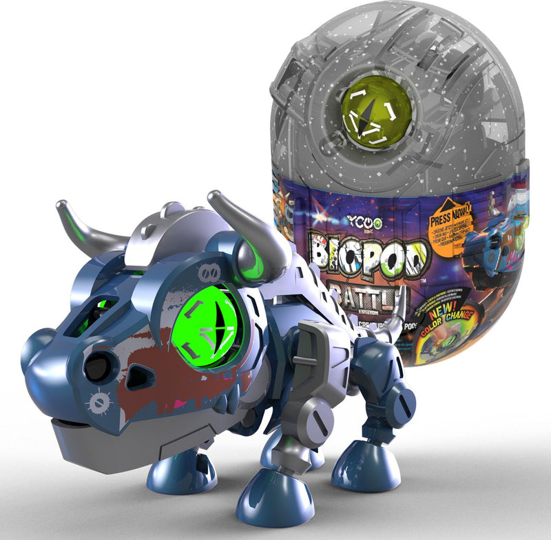 ギャラリービューアに画像をロードする, Silverlit biopod battle single - bouw je eigen dino - oplichtende ogen - met geluid