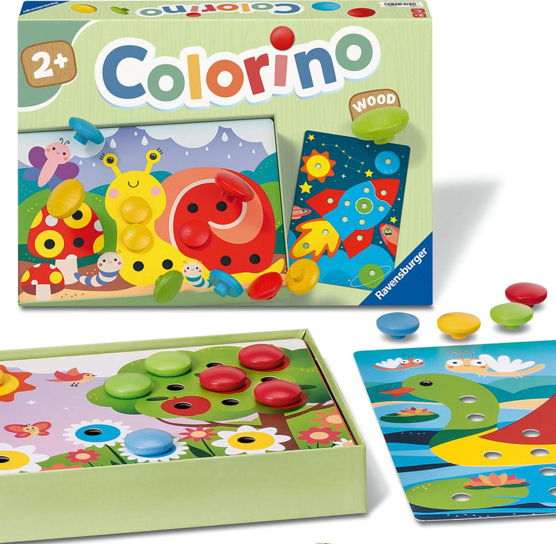 Afbeelding laden in galerijviewer, Ravensburger mijn houten colorino kinderspel