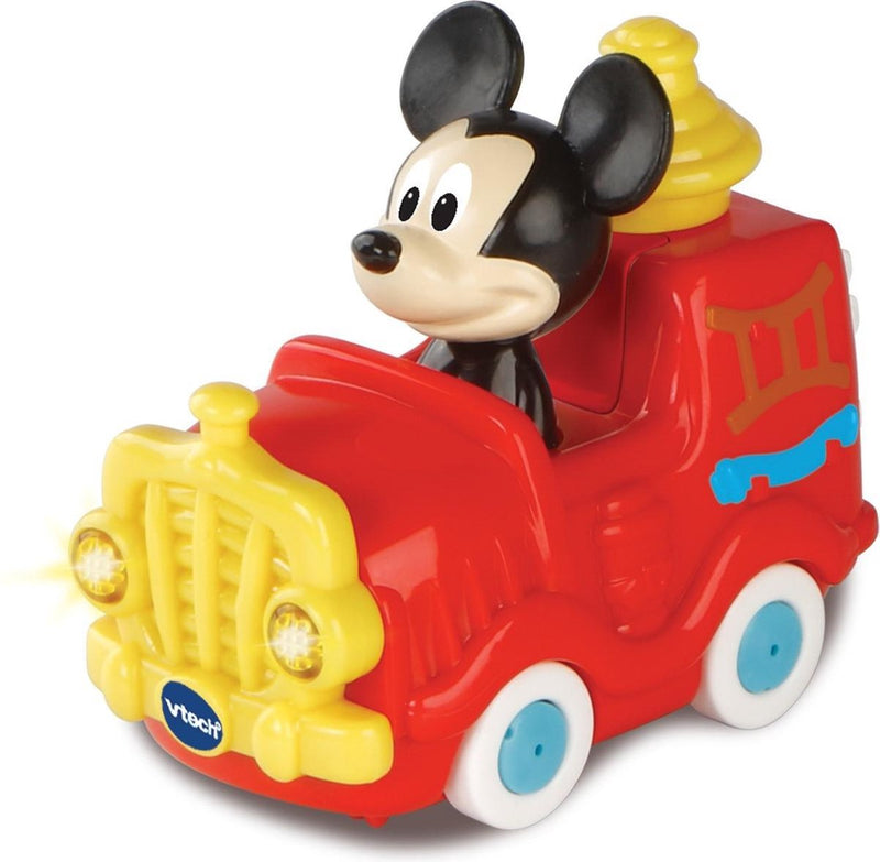 Afbeelding laden in galerijviewer, Vtech toet toet auto's disney edition mickey brandweerwagen - speelfiguur - brandweerwagen met licht en geluid