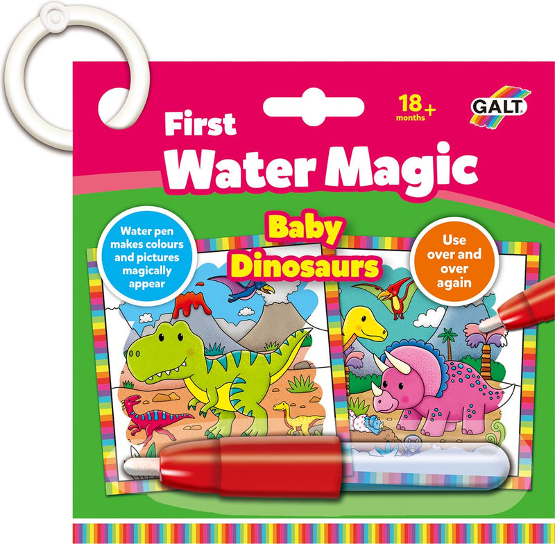 Chargez l'image dans la visionneuse de la galerie, Galt jumbo - water magic - baby dino's - water kleurboek - kleurboek dreumes - vanaf 1 jaar