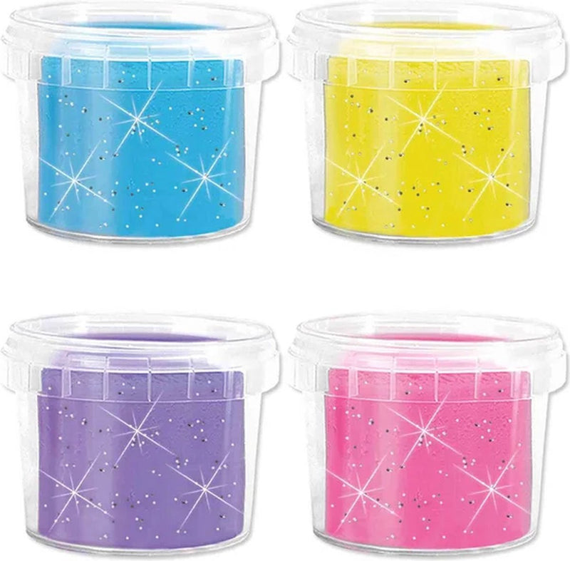 Afbeelding laden in galerijviewer, Ses creative ses feel good klei - sparkle, 4x90gr