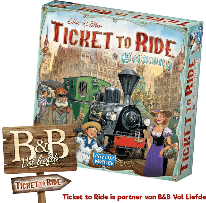 Chargez l'image dans la visionneuse de la galerie, Days of wonder ticket to ride - germany bordspel