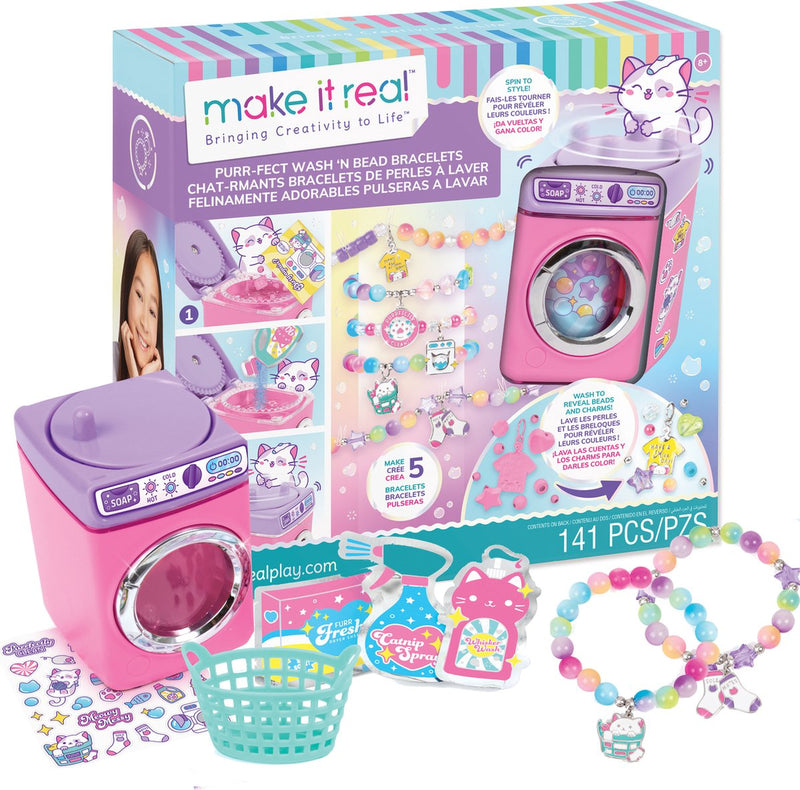 Afbeelding laden in galerijviewer, Make it real purr-fect wash 'n bead armbanden maken