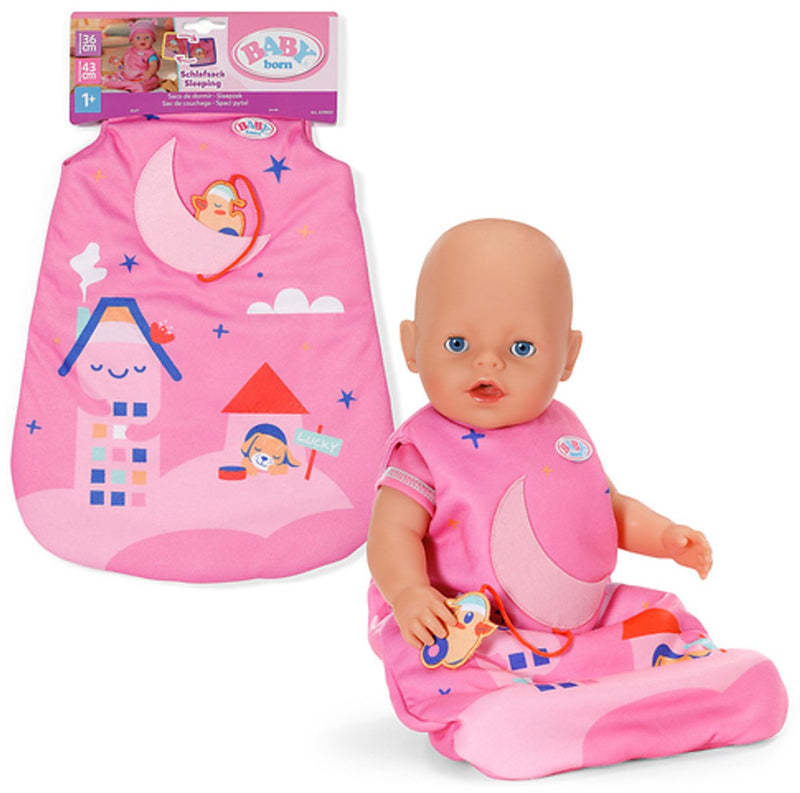 Afbeelding laden in galerijviewer, Baby born slaapzak maan