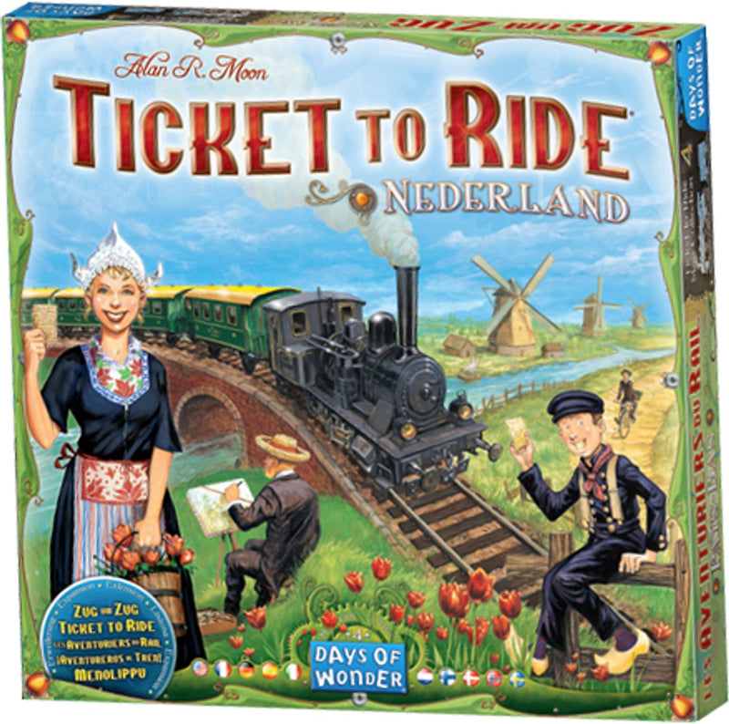 Afbeelding laden in galerijviewer, Days of wonder ticket to ride - nederland bordspel