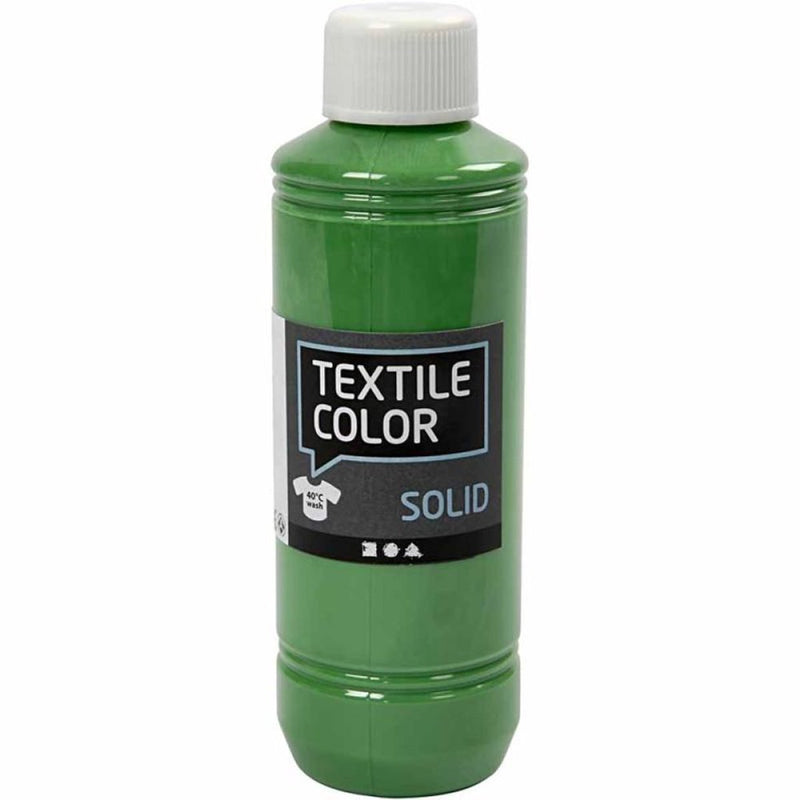 Chargez l'image dans la visionneuse de la galerie, Creativ company textile color dekkende textielverf - brilliant groen, 250ml