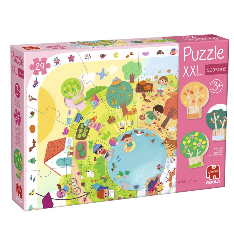 Chargez l'image dans la visionneuse de la galerie, Goula jumbo puzzel xxl seizoenen - 29st.