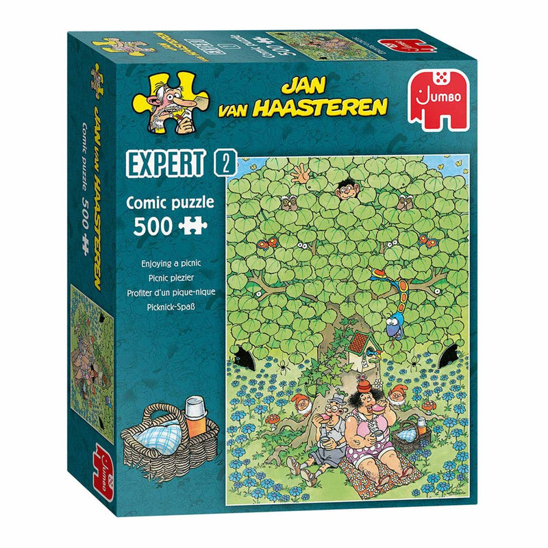 Afbeelding laden in galerijviewer, Jan van haasteren legpuzzel expert 2 - picnic plezier, 500st.