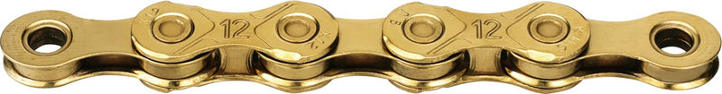 Afbeelding laden in galerijviewer, KMC Fietsketting X12 Ti-N Goud Zwart 126 Schakels