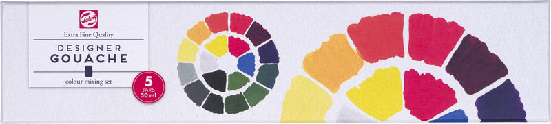 Laden Sie das Bild in Galerie -Viewer, Talens gouache extra fijn set, 5x50ml flacons