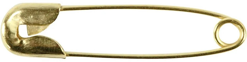 Afbeelding laden in galerijviewer, Creativ company veiligheidsspelden l: 22 mm dikte 0 6 mm goud 100stuks
