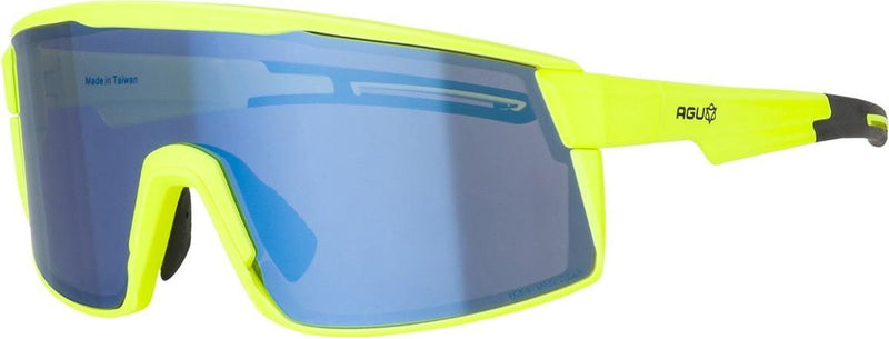 Afbeelding laden in galerijviewer, Agu verve hdii fietsbril geel neon blauw lens