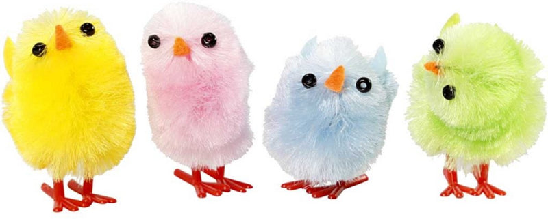 ギャラリービューアに画像をロードする, Creativ company gekleurde paaskuikens chenille, 12st.