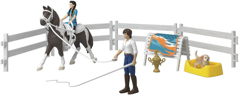 Chargez l'image dans la visionneuse de la galerie, Schleich horse club kim's voltigeset 42799