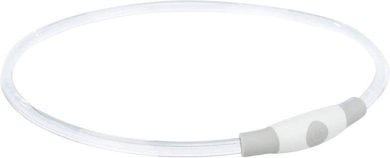 Afbeelding laden in galerijviewer, Trixie lichtgevende halsband usb flash light oplaadbaar tpu multi