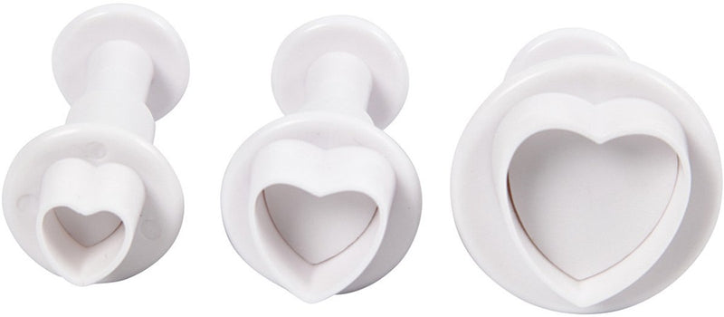 ギャラリービューアに画像をロードする, Creativ company uitsteekvormen met stempel hart, 3st.