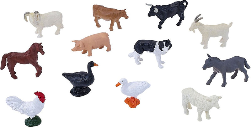 Chargez l'image dans la visionneuse de la galerie, Mojo farmland mini boerderijdieren speelset, 12dlg. - 380053