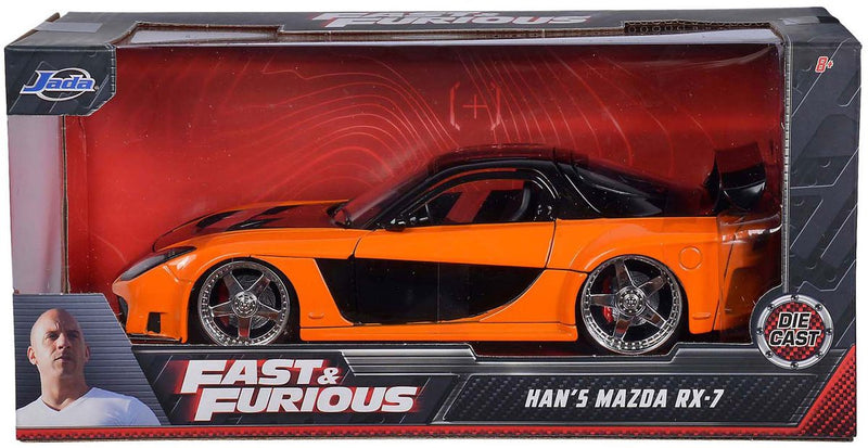Afbeelding laden in galerijviewer, Jada toys jada fast furious mazda rx-7 1:24