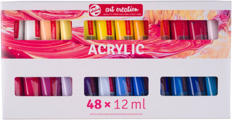 Chargez l'image dans la visionneuse de la galerie, Talens art creation acrylverf set | 48 x 12 ml